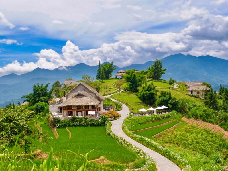 Thiết kế resort phong cách đồng quê độc đáo, thú vị